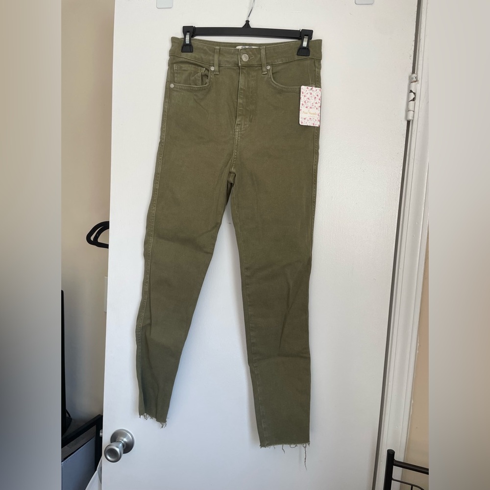 NWT Free People Army Green Pants NWT